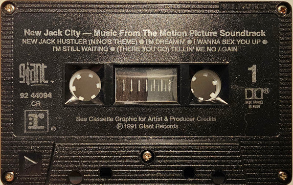 Various – New Jack City, 1991 Cassette