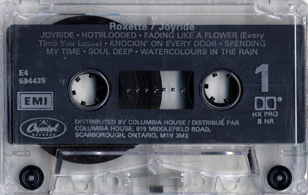 Roxette – Joyride - 1991 Cassette