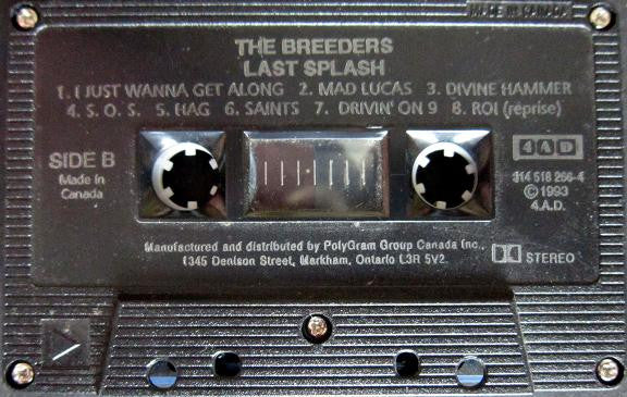 The Breeders – Last Splash - 1993 Cassette