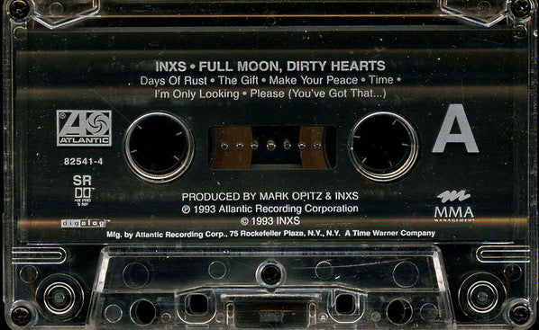 INXS – Full Moon, Dirty Hearts - 1993 Cassette