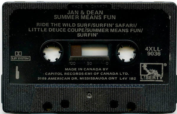 Jan & Dean – Summer Means Fun - 1984 Cassette
