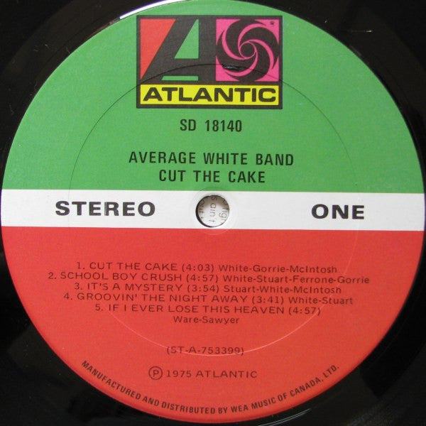 Average White Band – Cut The Cake - 1975 Original