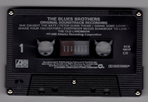 The Blues Brothers – Original Soundtrack Recording - 1991 US Cassette