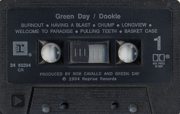 Green Day – Dookie - 1994 Cassette