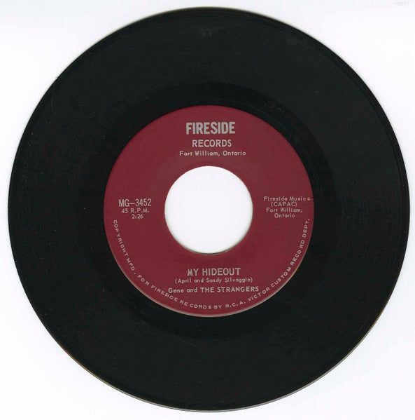 Gene And The Strangers – Miss New Love / My Hideout-  7" Single, 1965 Original, Rare!