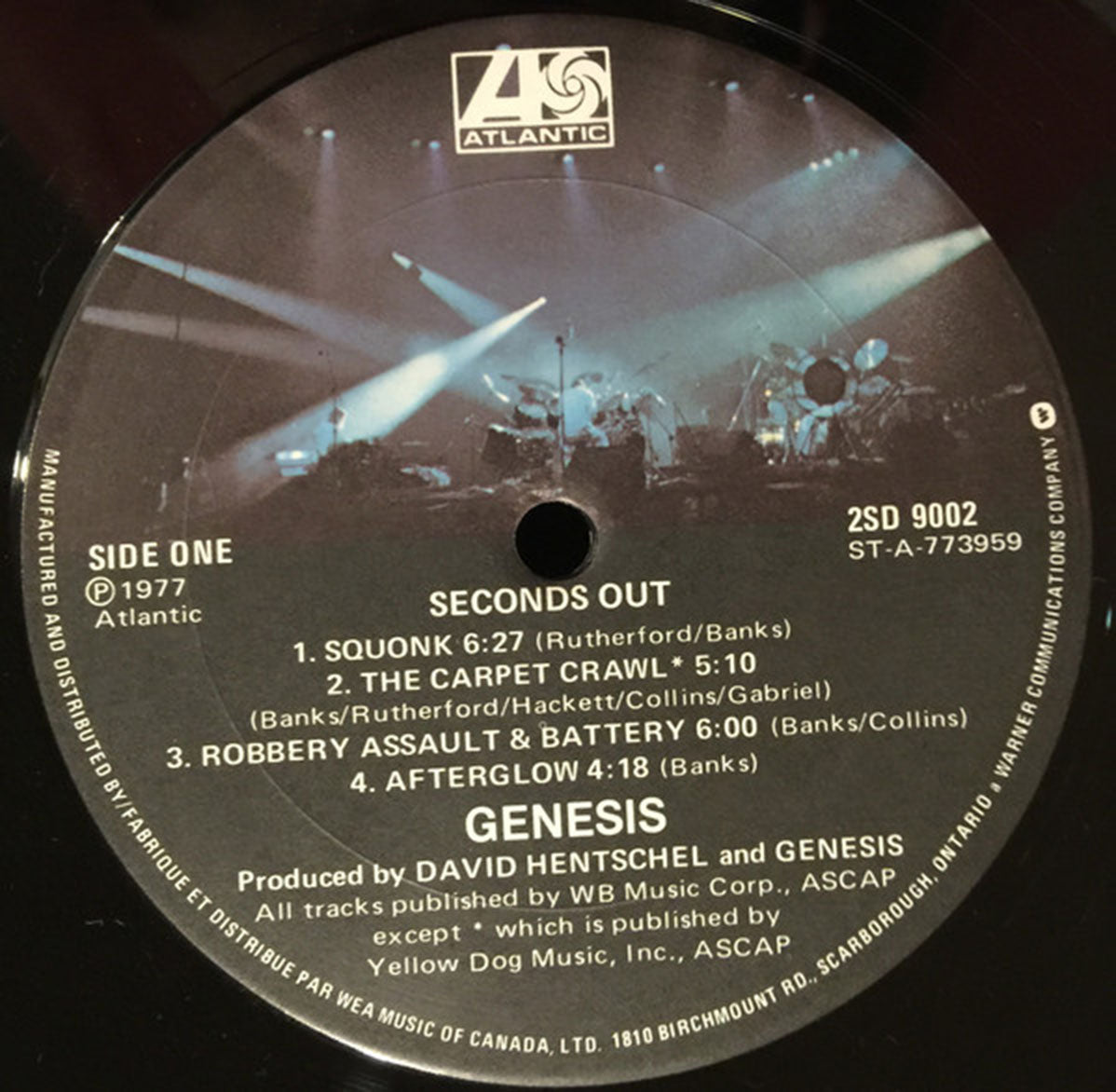 Genesis – Seconds Out (Live) - 1977 Original!