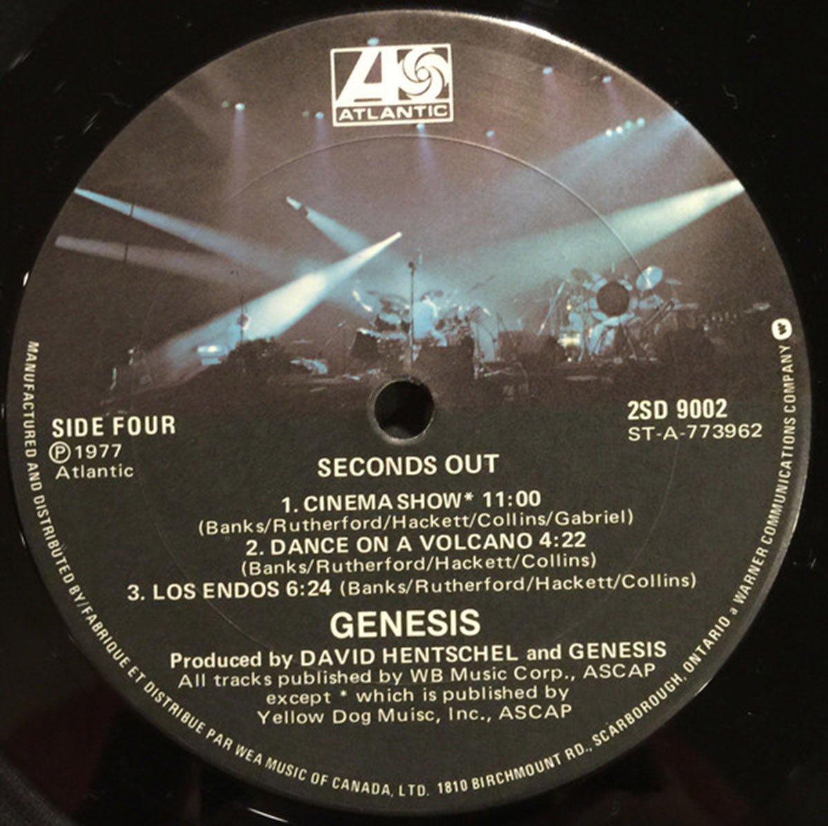 Genesis – Seconds Out (Live) - 1977 Original!