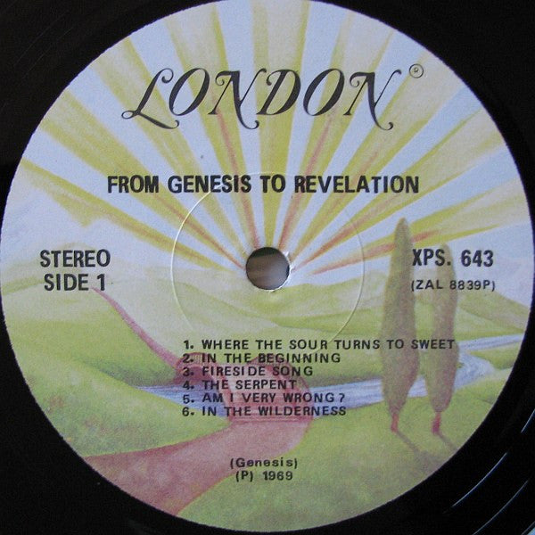 Genesis – From Genesis To Revelation - Early Pressing