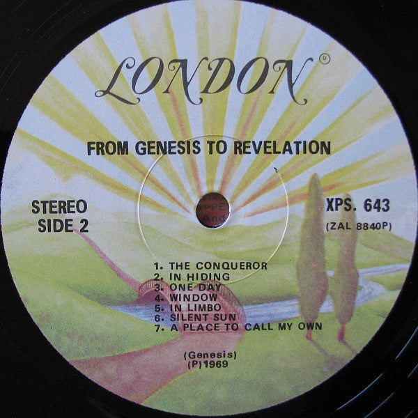 Genesis – From Genesis To Revelation - Early Pressing