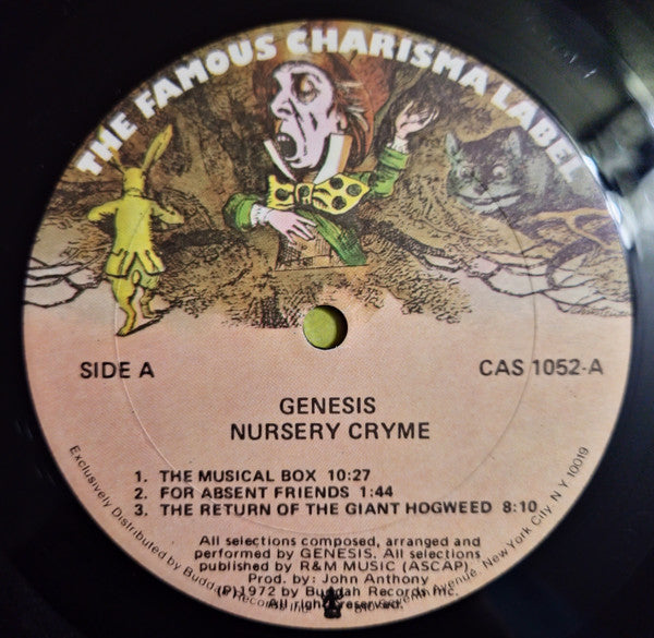 Genesis – Nursery Cryme - 1975 US Pressing! VinylPursuit.com