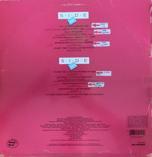 George Strait – Right Or Wrong - 1983 Original! VinylPursuit.com