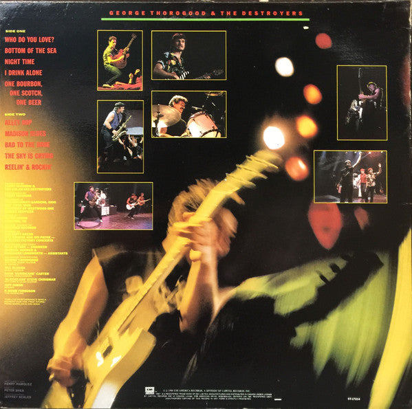 George Thorogood and The Destroyers – Live - 1986 Original