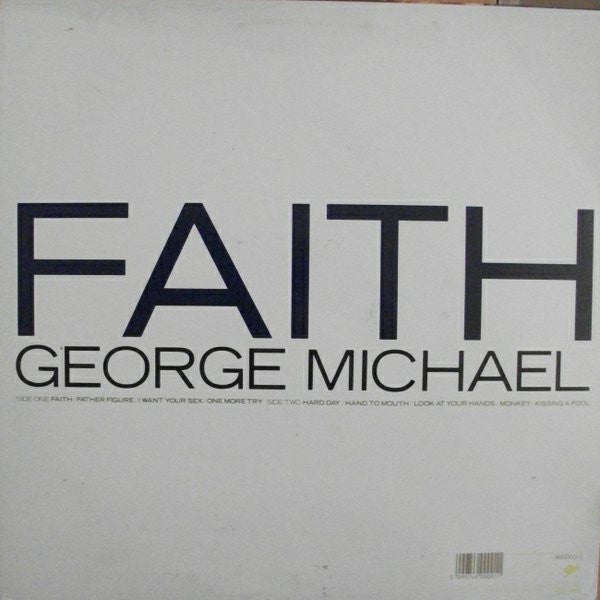 George Michael ‎–  Faith - 1st UK Pressing!