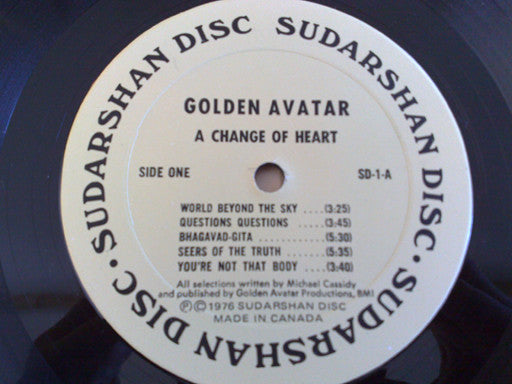 Golden Avatar ‎– A Change Of Heart - 1976 Original, Sealed!