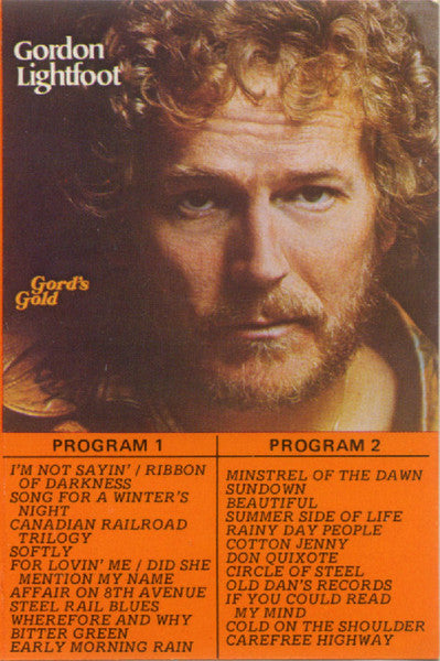 Gordon Lightfoot – Gord's Gold - 1975 Cassette
