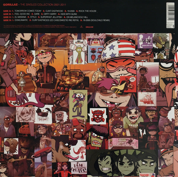 Gorillaz – The Singles Collection 2001-2011 - Limited Edition VinylPursuit.com
