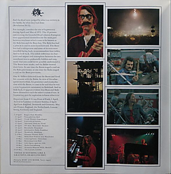 The Grateful Dead – Europe '72 - 1972 Original 3-Album Set with Booklet! VinylPursuit.com