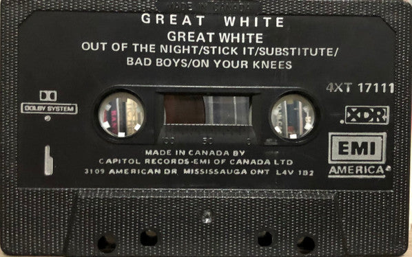 Great White – Great White - 1984 Cassette