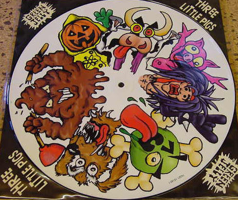 Green Jelly – Three Little Pigs - 1993 UK Picture Disc! VinylPursuit.com