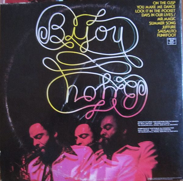 Grover Washington, Jr. ‎– Live At The Bijou - 1978 Original Vinyl Pursuit Inc