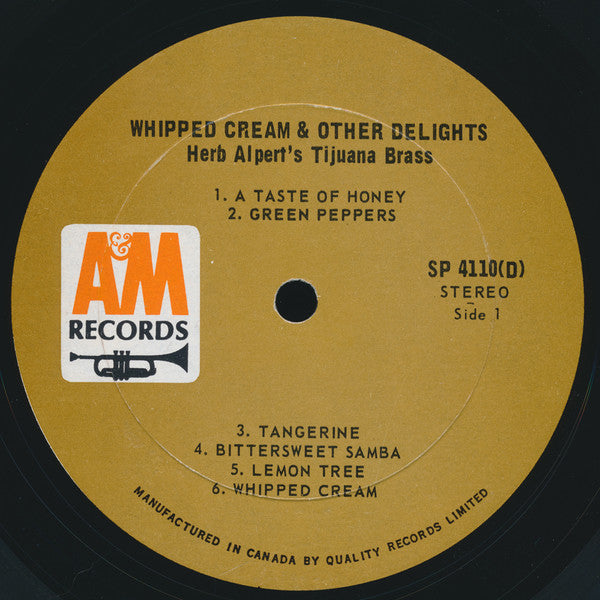 Herb Alpert's Tijuana Brass – Whipped Cream & Other Delights - 1965 in Shrinkwrap! VinylPursuit.com