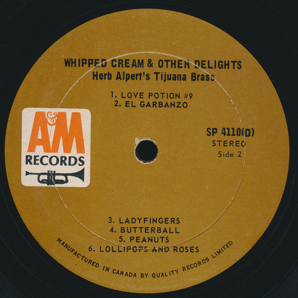 Herb Alpert's Tijuana Brass – Whipped Cream & Other Delights - 1965 in Shrinkwrap! VinylPursuit.com