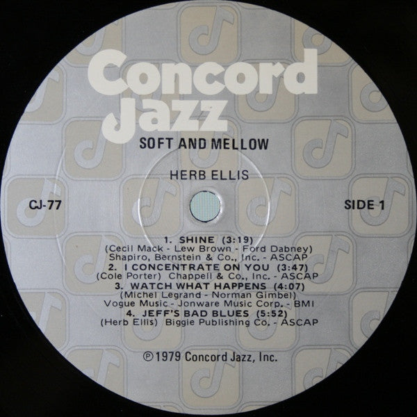Herb Ellis – Soft & Mellow - 1979 Original, Bargain! VinylPursuit.com
