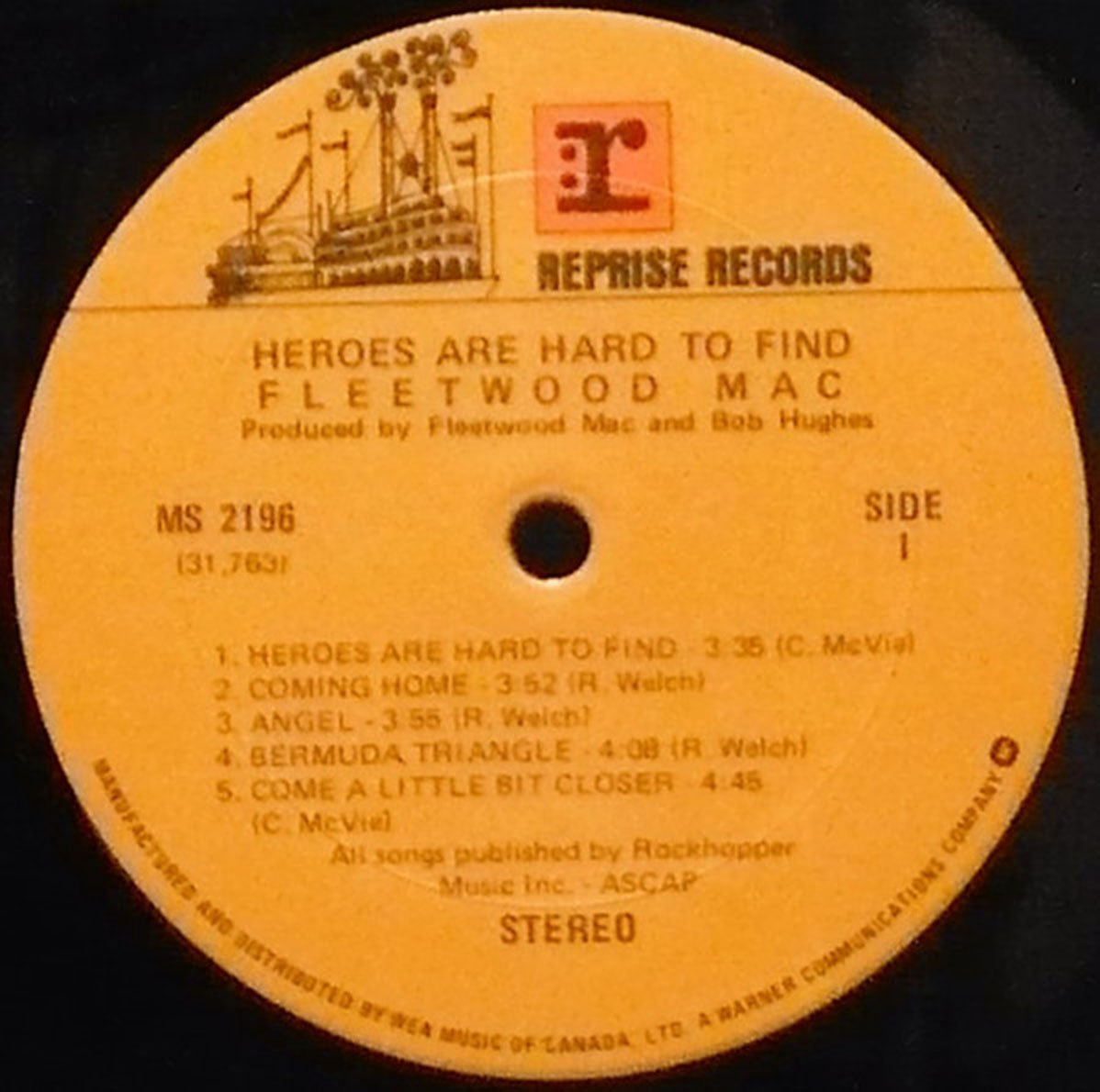 Fleetwood Mac – Heroes Are Hard To Find - 1974 Original