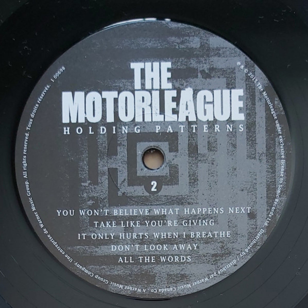 The Motorleague – Holding Patterns -SEALED