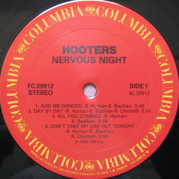 Hooters – Nervous Night - 1985