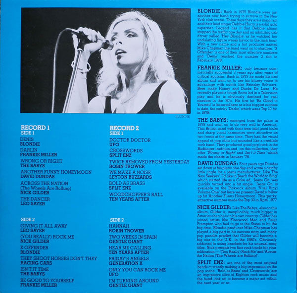 Various – Hot Shots - 1980 UK Original Vinyl Pursuit Inc