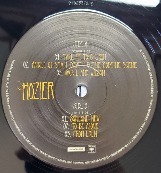 Hozier – Hozier - Includes CD, in Shrinkwrap VinylPursuit.com