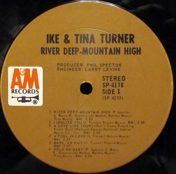 Ike and Tina Turner – River Deep - Mountain High - 1969 US Original - Vinyl Pursuit Inc