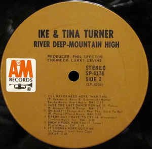 Ike and Tina Turner – River Deep - Mountain High - 1969 US Original - Vinyl Pursuit Inc