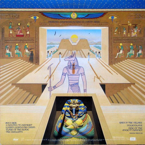 Iron Maiden ‎– Powerslave - 1984 Original Pressing!