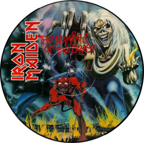 Iron Maiden – The Number Of The Beast - 1982 US Picture Disc - SEALED! VinylPursuit.com
