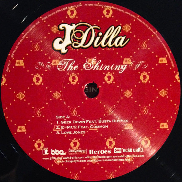 J Dilla ‎– The Shining - UK Pressing in Shrinkwrap! VinylPursuit.com