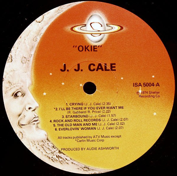 JJ Cale – Okie - 1974 UK Pressing!