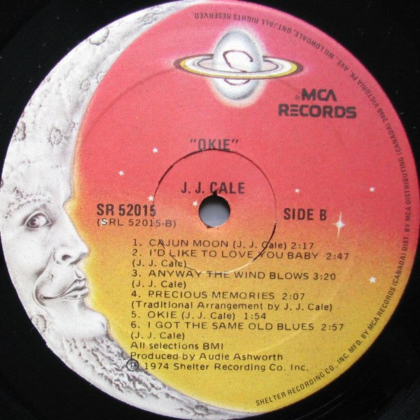 JJ Cale - Okie - Early Pressing, Generic Cover VinylPursuit.com
