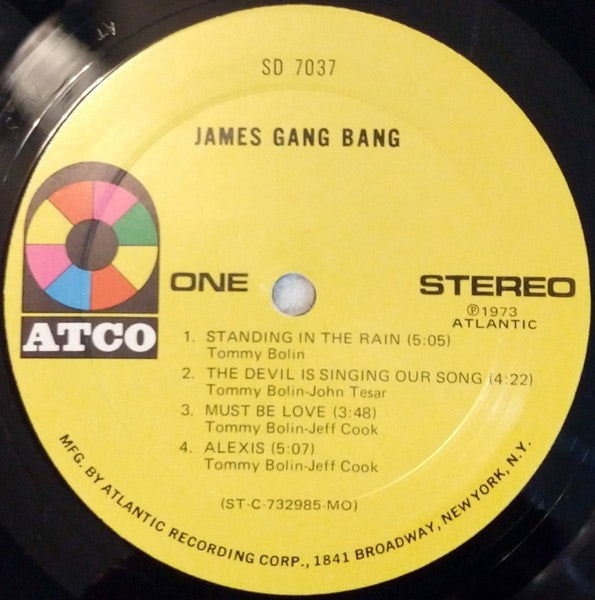 James Gang – Bang - 1973 US Original VinylPursuit.com