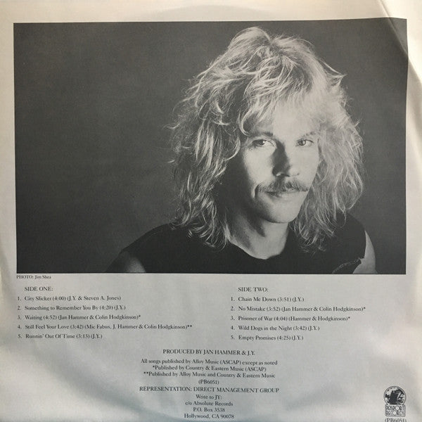 James Young With Jan Hammer – City Slicker - 1985 Original, SEALED!