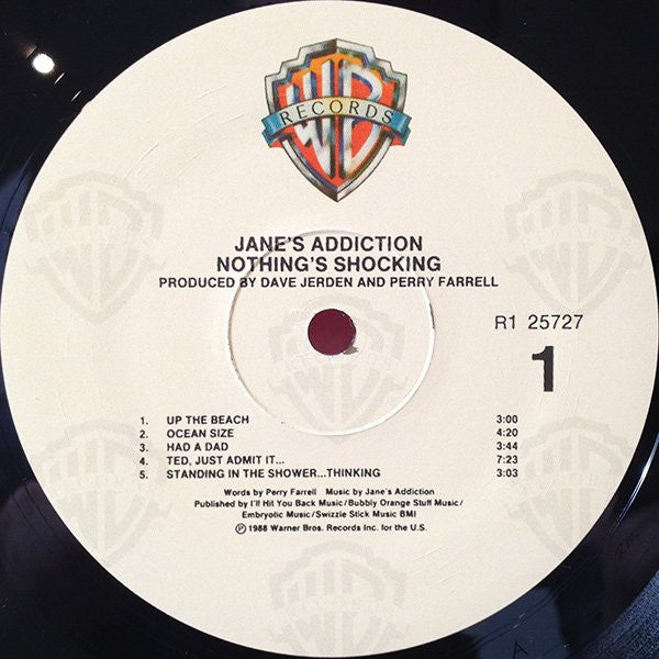 Jane's Addiction – Nothing's Shocking - 180gm Record Store Day Pressing