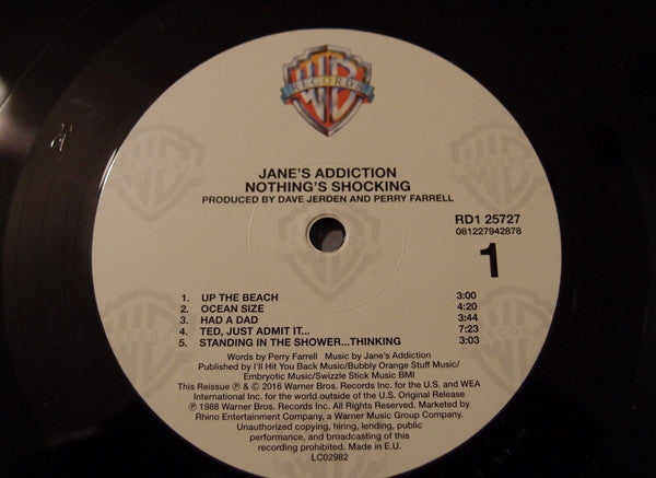 Jane's Addiction – Nothing's Shocking