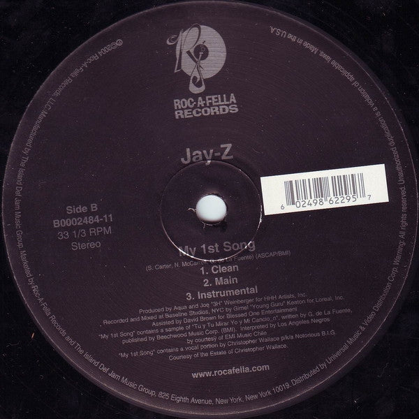Jay-Z – 99 Problems / My 1st Song - In Shrinkwrap!