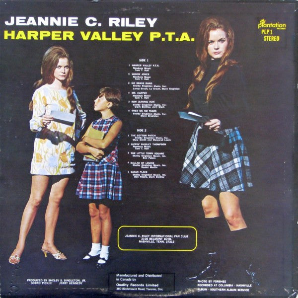 Jeannie C Riley – Harper Valley Pta 1968 Original In Shrinkwrap