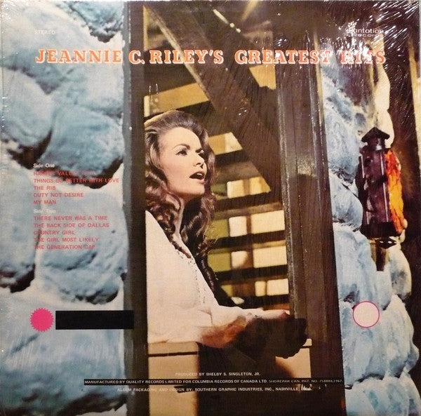 Jeannie C Riley – Greatest Hits - 1971 Original in Shrinkwrap! - Vinyl Pursuit Inc