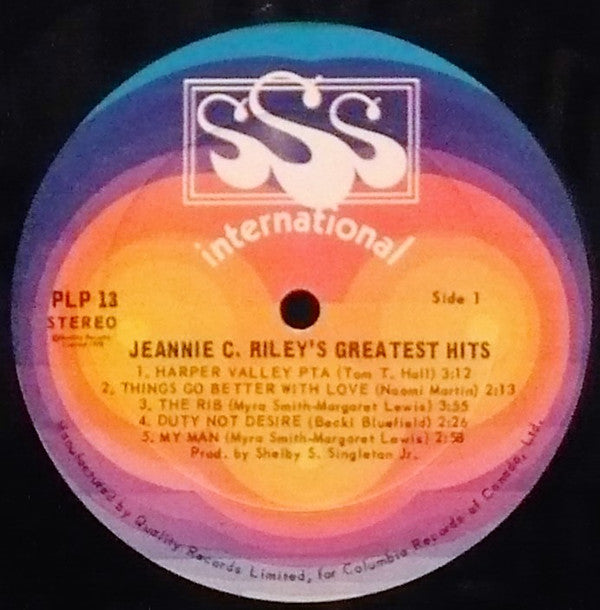 Jeannie C Riley – Greatest Hits - 1971 Original in Shrinkwrap! - Vinyl Pursuit Inc