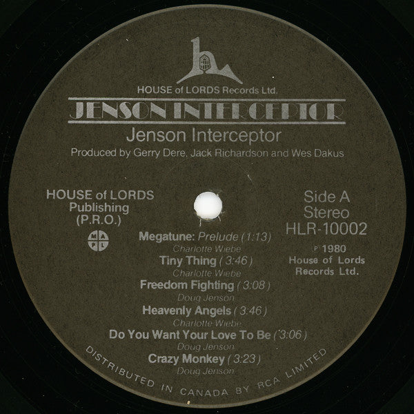 Jenson Interceptor ‎– Jenson Interceptor - 1988 Original Sealed!