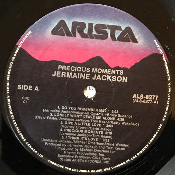 Jermaine Jackson – Precious Moments  - 1986 SEALED!