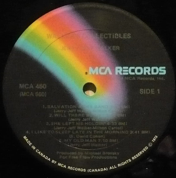 Jerry Jeff Walker – Walker's Collectibles - 1974 Original with Booklet VinylPursuit.com